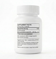 Celvity NMN supplement facts and ingredients — back of bottle
